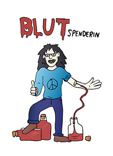 Blutspenderin