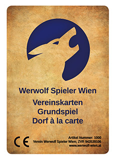 Werwolf Karten - Grundspiel: Dorf à la carte